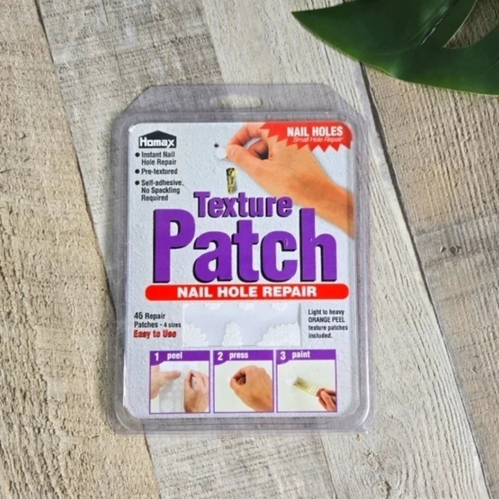 HOMAX | Texture Patch Nail Hole Repair - White